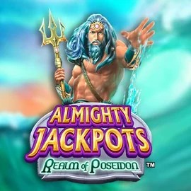 Almighty Jackpots – Realm of Poseidon by Novomatic, showcased at sankra-casino.fr – game logo