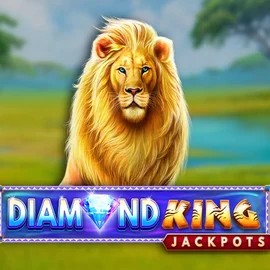 Diamond King Jackpots slot visual from SpinPlay Games available on sankra-casino.fr