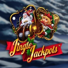Official Jackpots logo: Jingle Jackpots by Dragon Gaming at Sankra Casino
