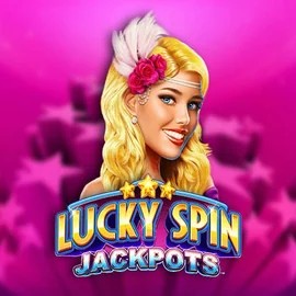 Lucky Spin Jackpots logo by Novomatic at Sankra Casino