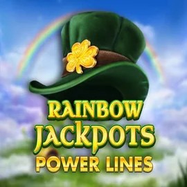 Rainbow Jackpots Power Lines slot icon by Red Tiger Gaming, available at Sankra Casino