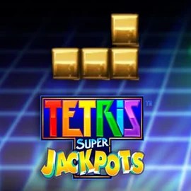 Jackpots logo of Tetris Super Jackpots from WMS at Sankra Casino
